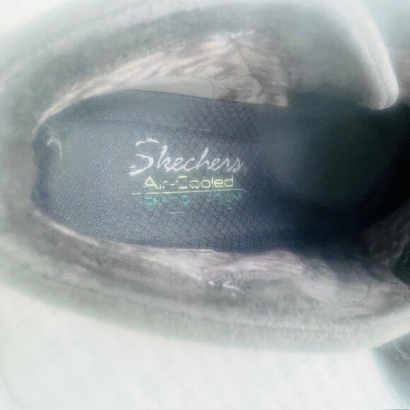 Skechers Gray Side Zip Suede Women's Ankle Boots - Size 9 - Picture 9 of 16